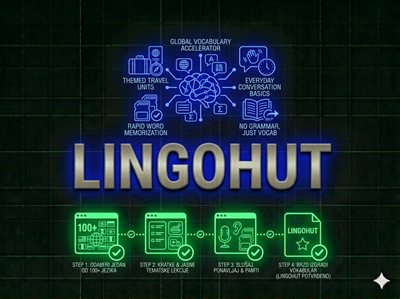 LingoHut language learning 100 languages