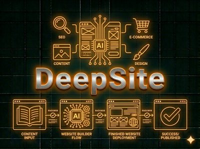 DeepSite AI website builder